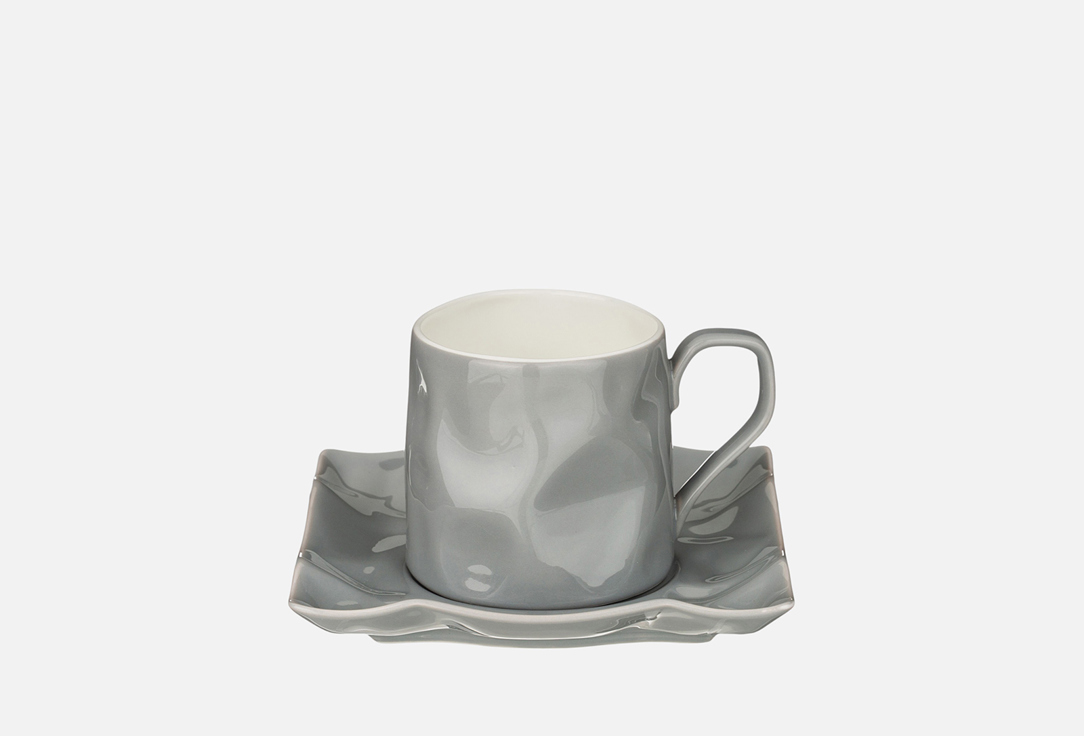 Изображение товара ЧАЙНАЯ ПАРА Lefard РАФФЛ, СЕРАЯ