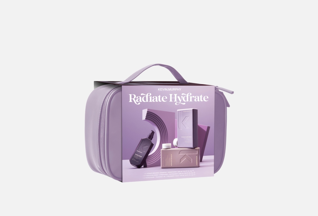 Набор средств для ухода за волосами KEVIN.MURPHY RADIATE HYDRATE 3 шт