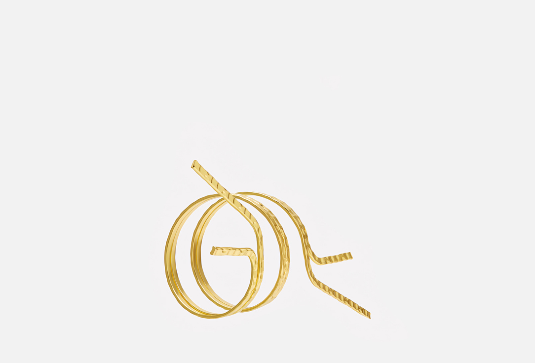 Изображение товара Кольцо для салфетки Sima-Land Нити золото металлическое многоразовое