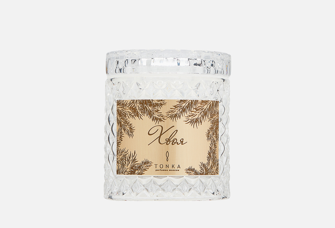 Изображение товара Ароматическая свеча Хвоя Tonka Perfumes Moscow 220 мл натуральный растительный воск
