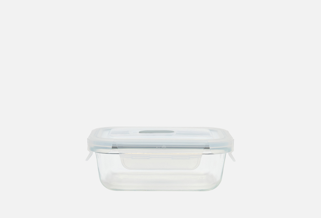 Изображение товара Стеклянный контейнер Regent inox DESCO 400 мл с герметичной крышкой для хранения продуктов