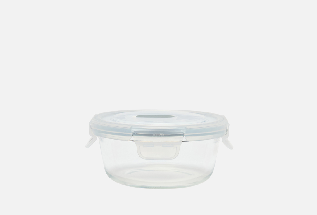 

Контейнер стеклянный REGENT INOX, DESCO, круглый 1 шт