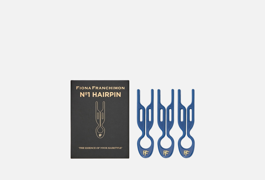 

Набор шпилек для волос NO1 HAIRPIN FIONA FRANCHIMON, Royal Blue 3 шт