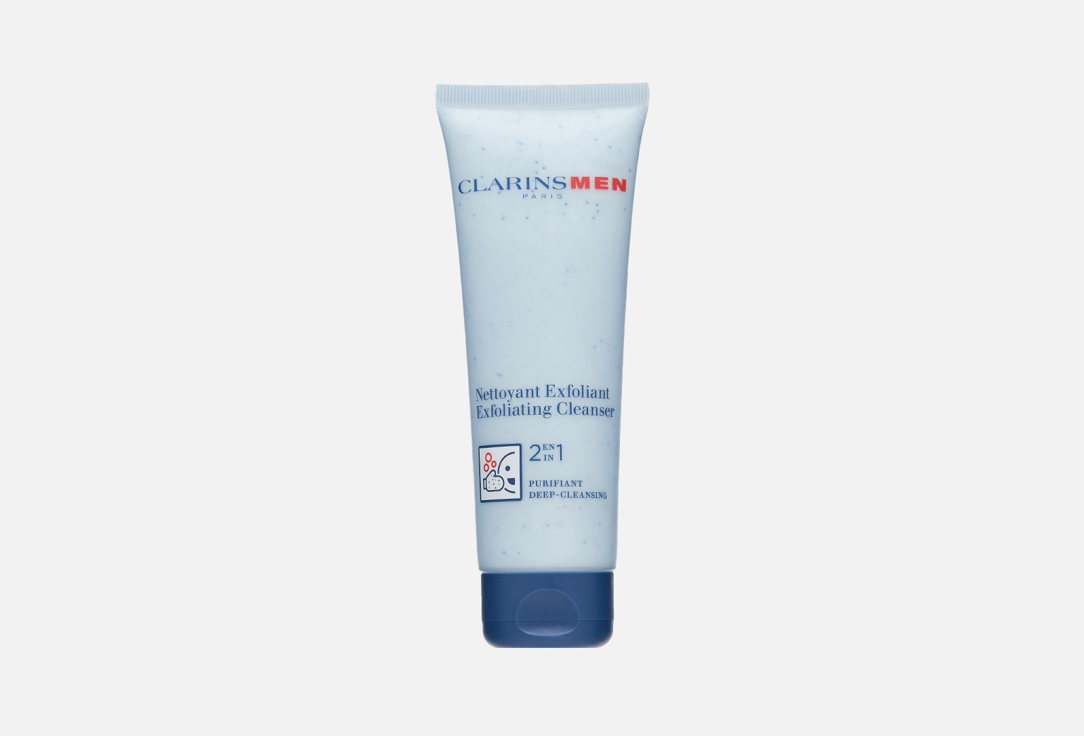 Изображение товара Очищающий и отшелушивающий крем для лица 2 в 1 Clarins MEN EXFOLIATING CLEANSER RETAIL