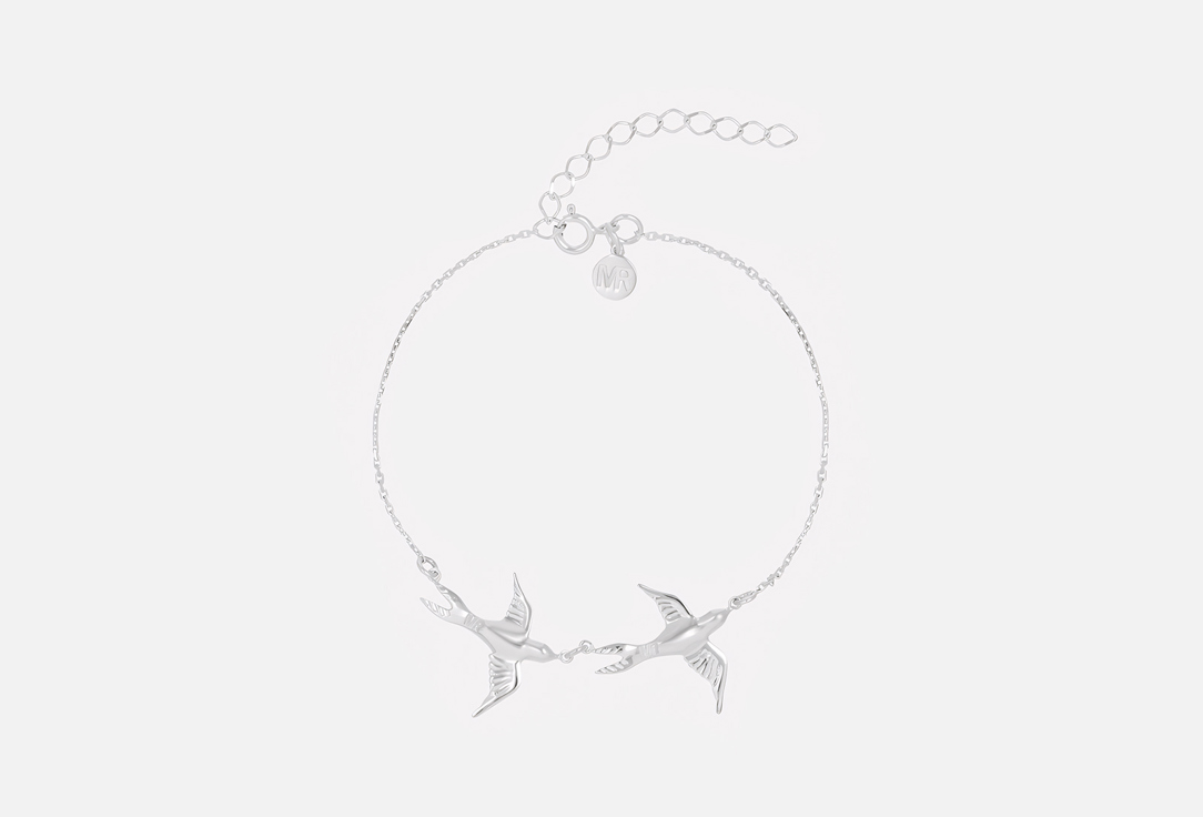 Изображение товара Браслет серебряный LOVEMIRRO Soul twin 19 см из серебра 925 пробы