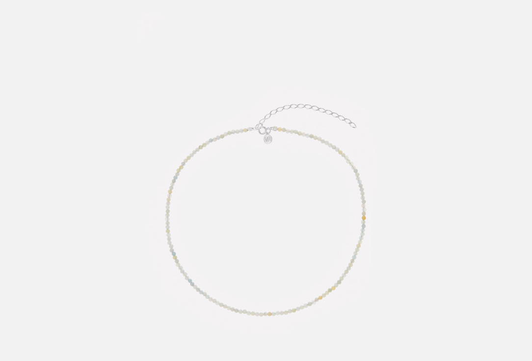 Колье серебряное MIRRO JEWELRY Ice opal 1 шт