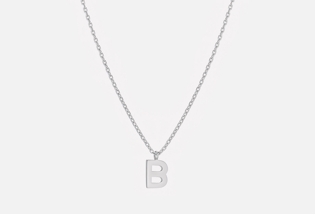 Изображение товара Колье серебряное the Si letter B
