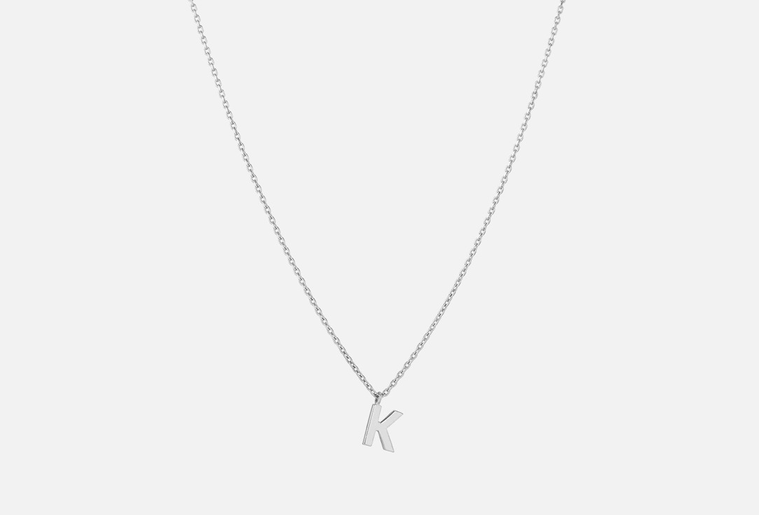 Изображение товара Колье серебряное the Si letter K