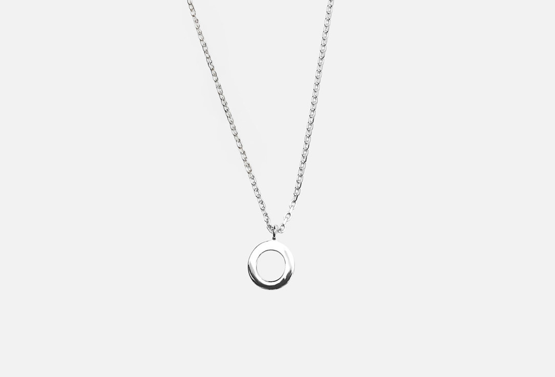 Изображение товара Колье серебряное the Si letter O