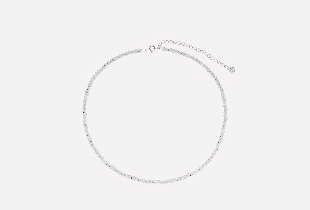 Изображение товара Серебряное колье-чокер the Si Bubble with diamond facet для женщин