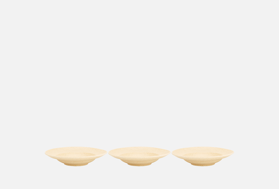 

Набор глубоких тарелок WILMAX, Бежевый, SANDSTONE, 25.5 см, песочный 25.5 см