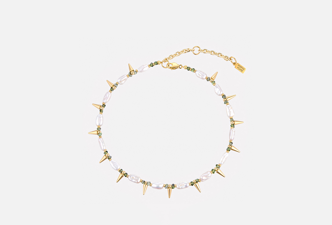 Изображение товара Чокер Firework Gold из натурального жемчуга с позолотой для женщин