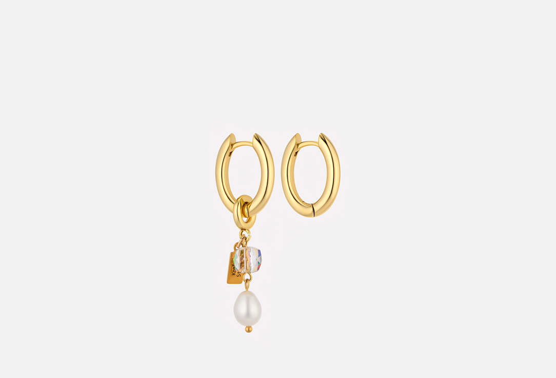 Серьги KOTLO STUDIO Shining Drop Gold 2 шт