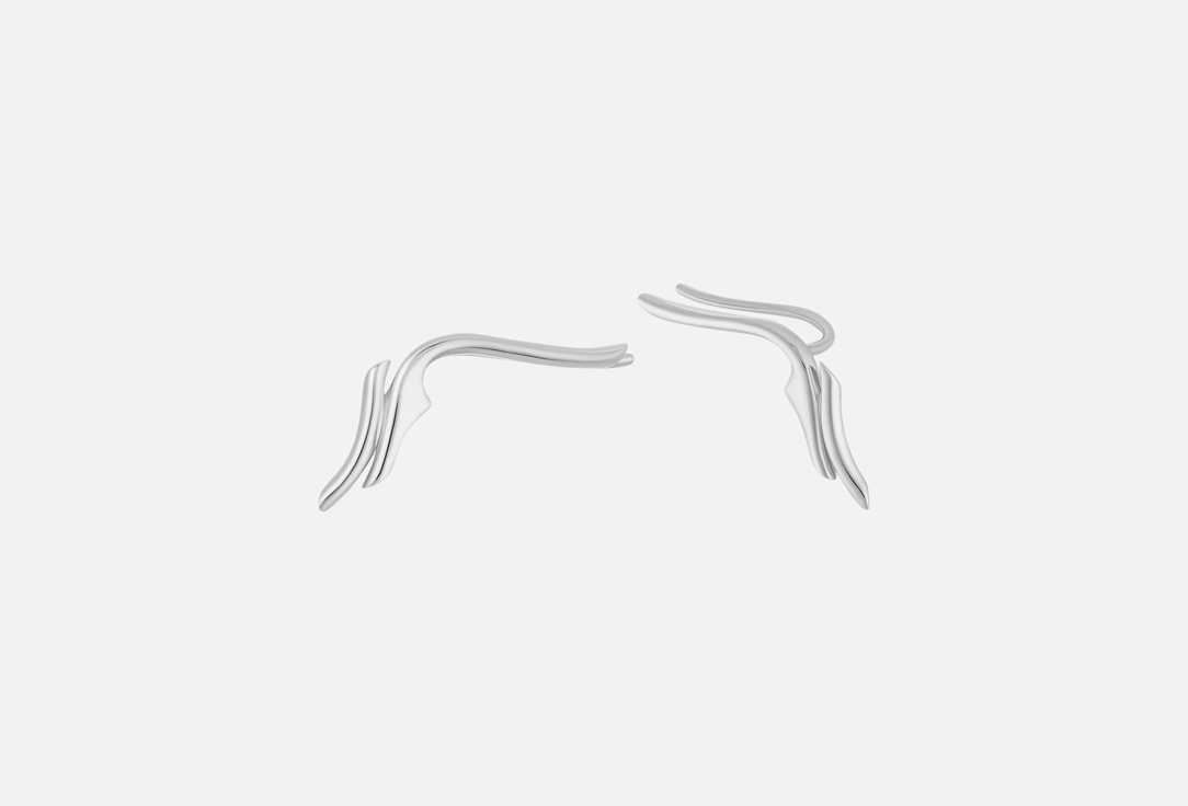 Серьги серебряные DARKRAIN Twig 2 шт