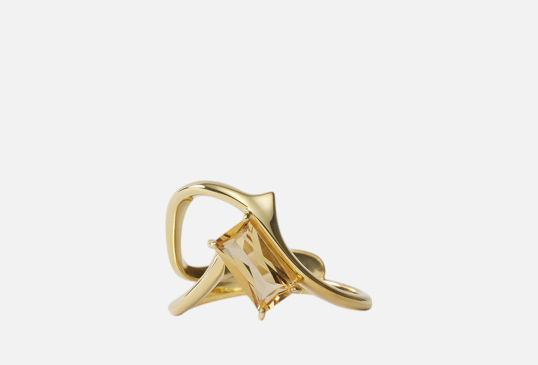 Изображение товара Кольцо серебряное Darkrain Shade с цитрином