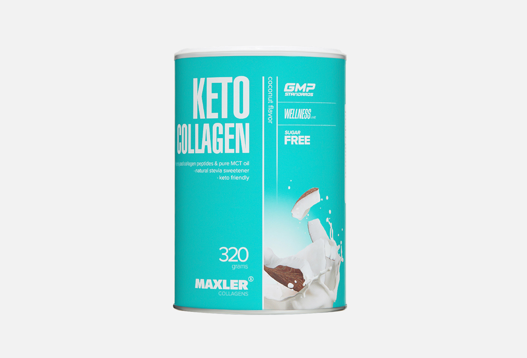 Изображение товара Биологически активная добавка MAXLER Keto Collagen Coconut в порошке