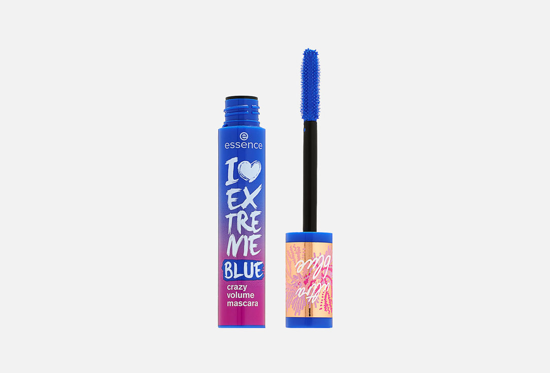 Тушь для ресниц ESSENCE Live life in coral i love extreme blue