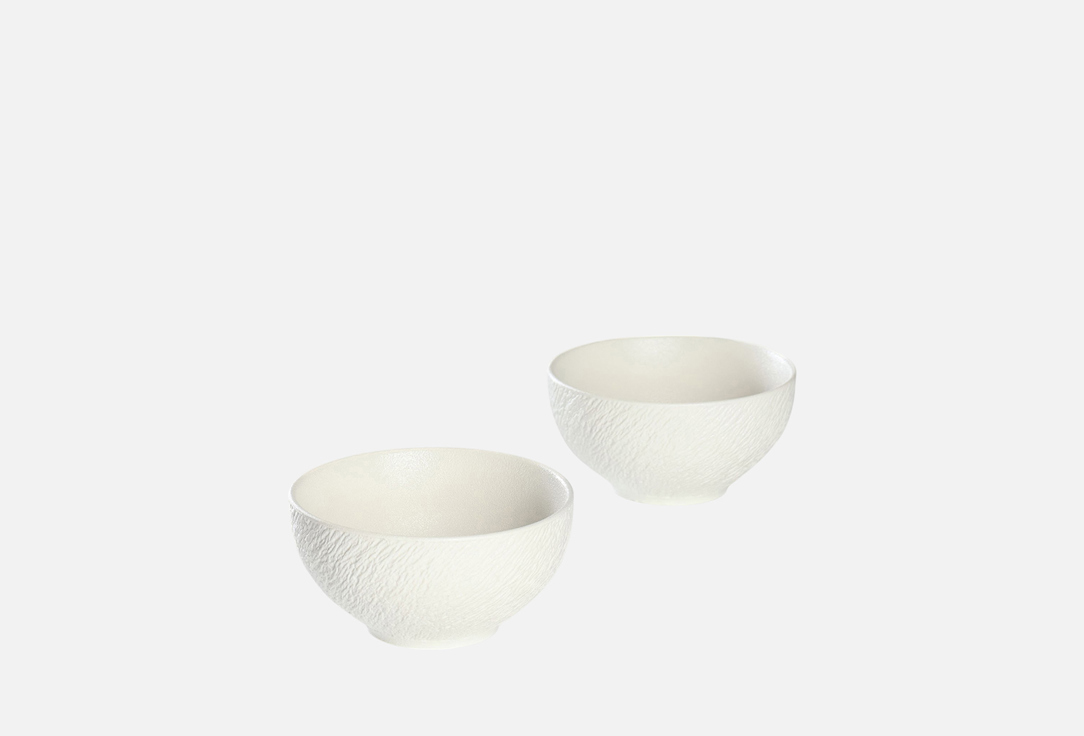 Изображение товара Набор салатников Magistro Lofty, 14x7см, белый