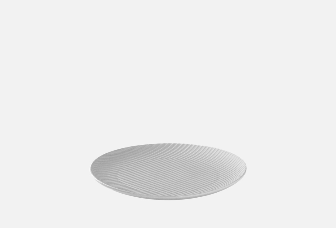 Изображение товара Тарелка Magistro Line белая 26,5х26,5х2,3см фарфор классическая посуда