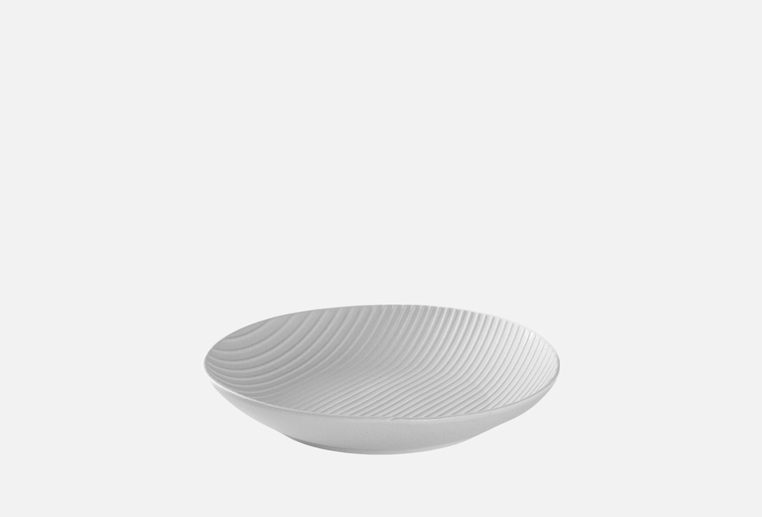 

Тарелка MAGISTRO, Line, белый 25,5х4,2см 1 шт