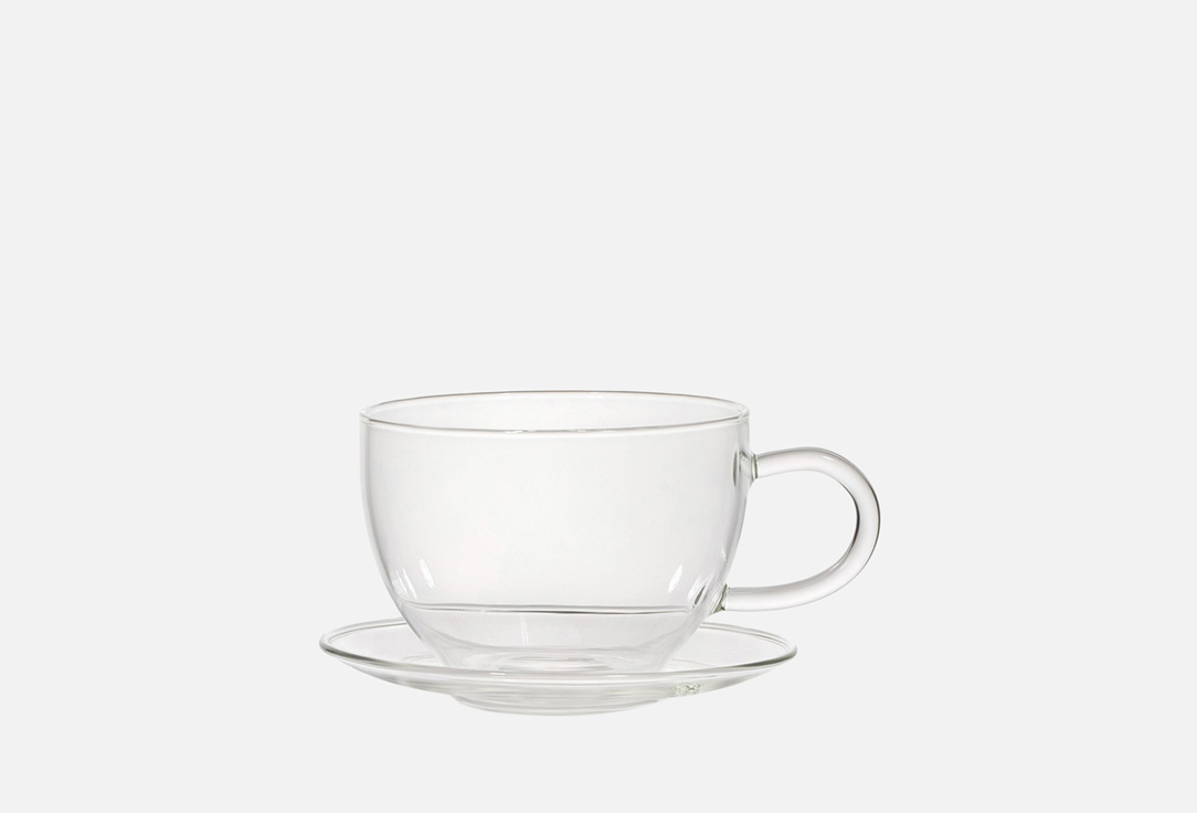 Изображение товара Чайная пара с блюдцем Magistro Невесомость