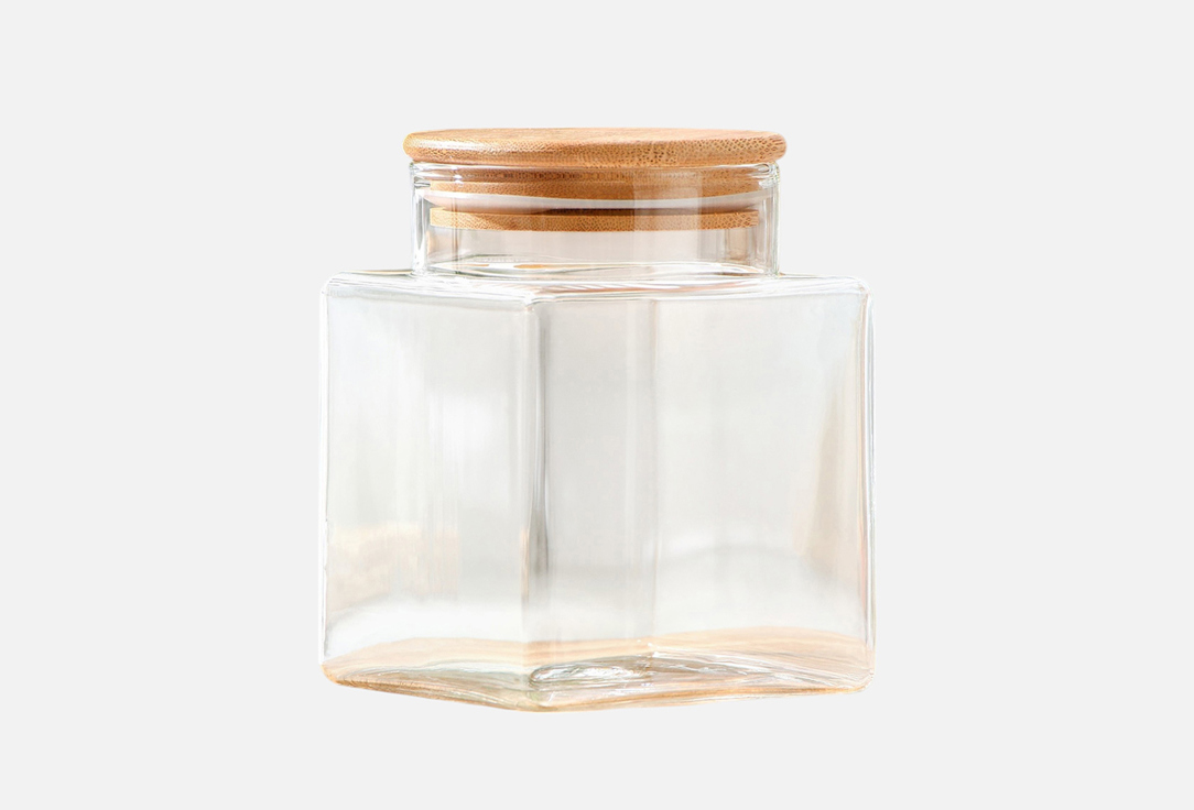 Изображение товара Банка для сыпучих продуктов Magistro Эко, 9,5х13 см