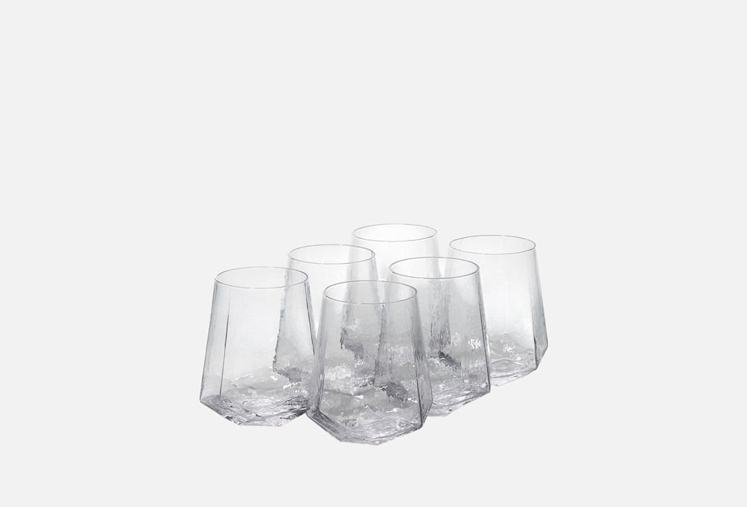 

Набор стаканов MAGISTRO, Дарио, 10х11,5 см, прозрачный 6 шт