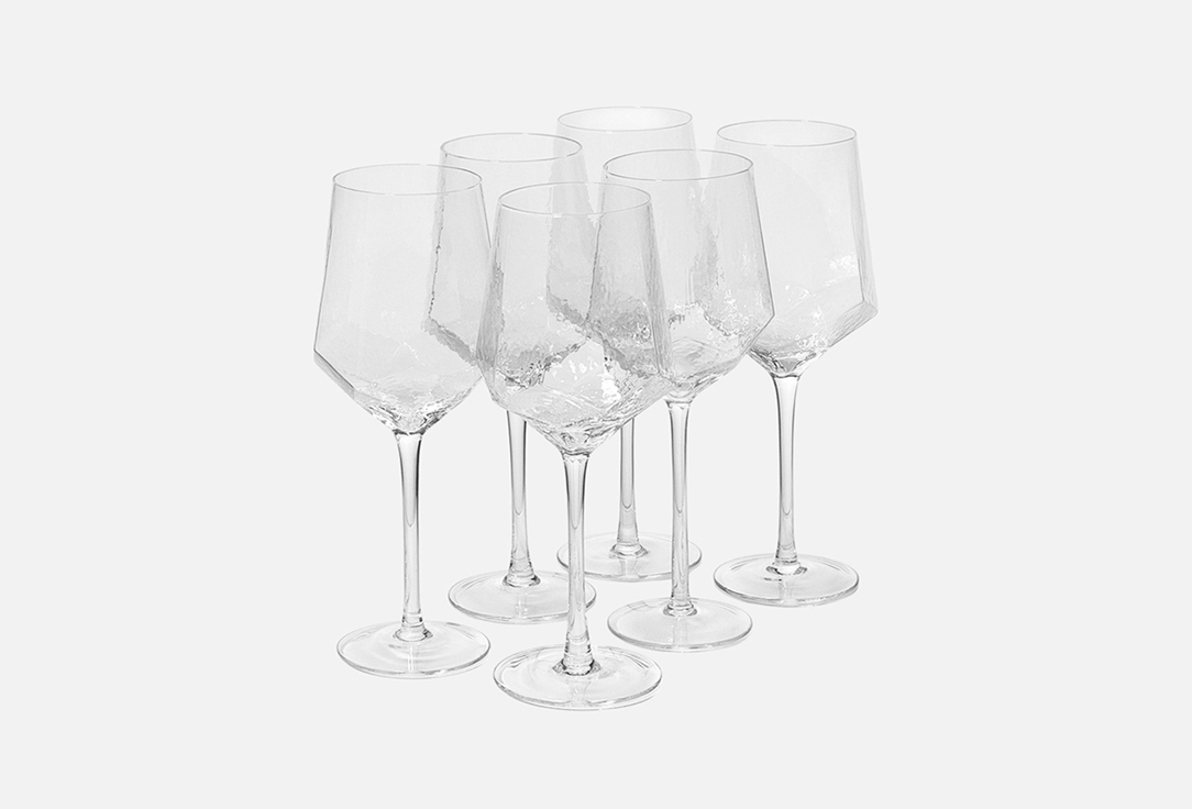 Изображение товара Набор бокалов для вина Magistro Дарио, 10х25 см, прозрачный