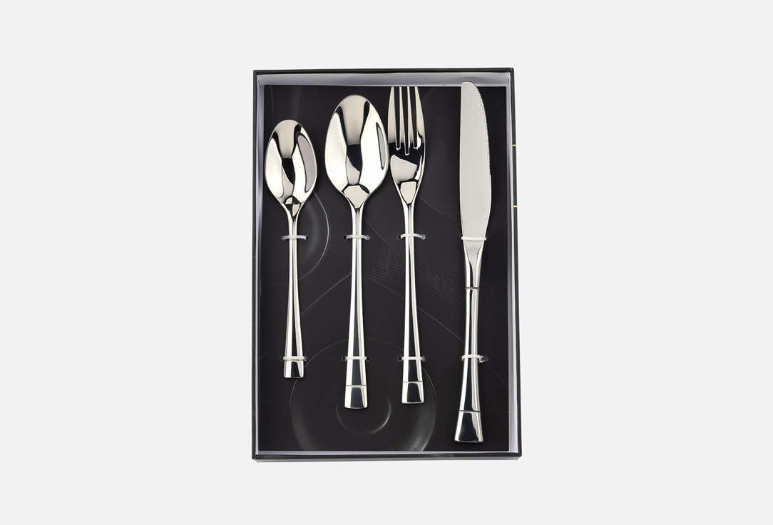 

Набор столовых приборов MAGISTRO, Виконт, cеребро 4 шт