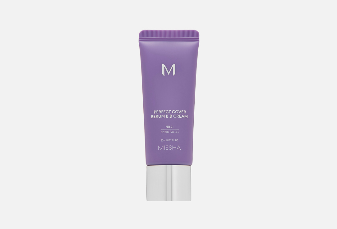Missha BB крем д/лица Perfect Cover Serum Foundation SPF50 21 20мл