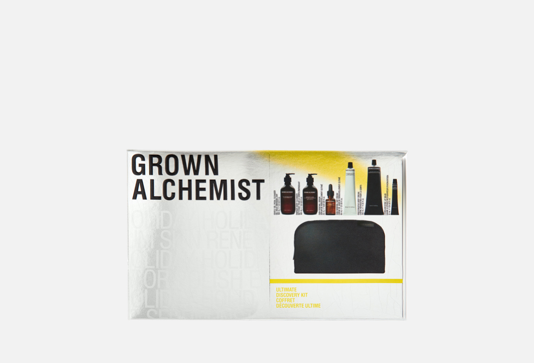 

Тревл-набор для ухода за лицом и телом GROWN ALCHEMIST, Ultimate Discovery Kit 6 шт