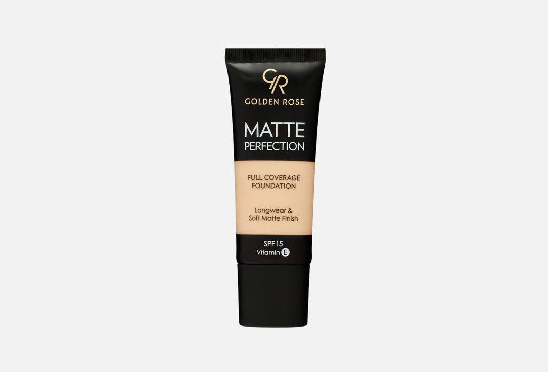 Изображение товара Тональный крем для лица SPF 15 Golden Rose Matte perfection foundation