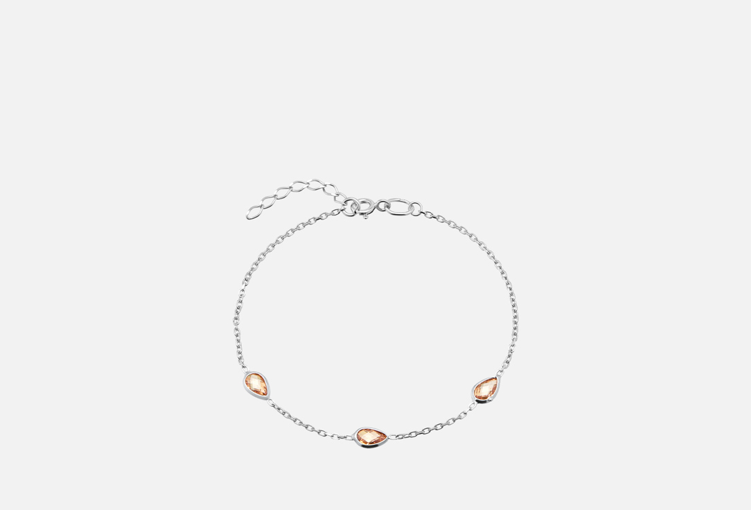 Изображение товара Браслет серебряный Tosya Фианиты Шампань