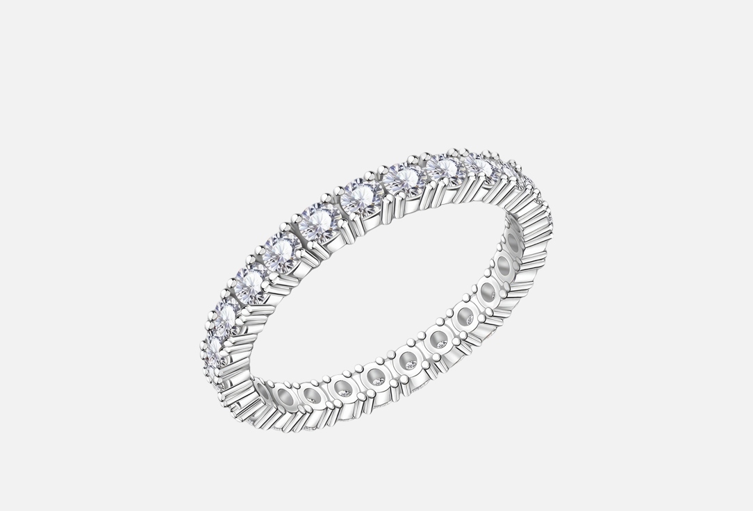 Изображение товара Кольцо серебряное Tosya дорожка с фианитами 925 пробы для женщин