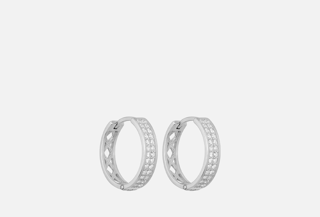 Изображение товара Серебряные серьги Tosya с фианитами 925 пробы для женщин