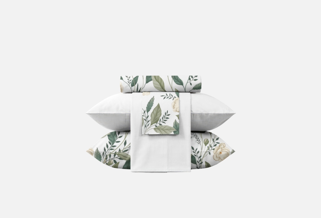 Изображение товара Комплект постельного белья Verossa White keys 1.5-спальный хлопок