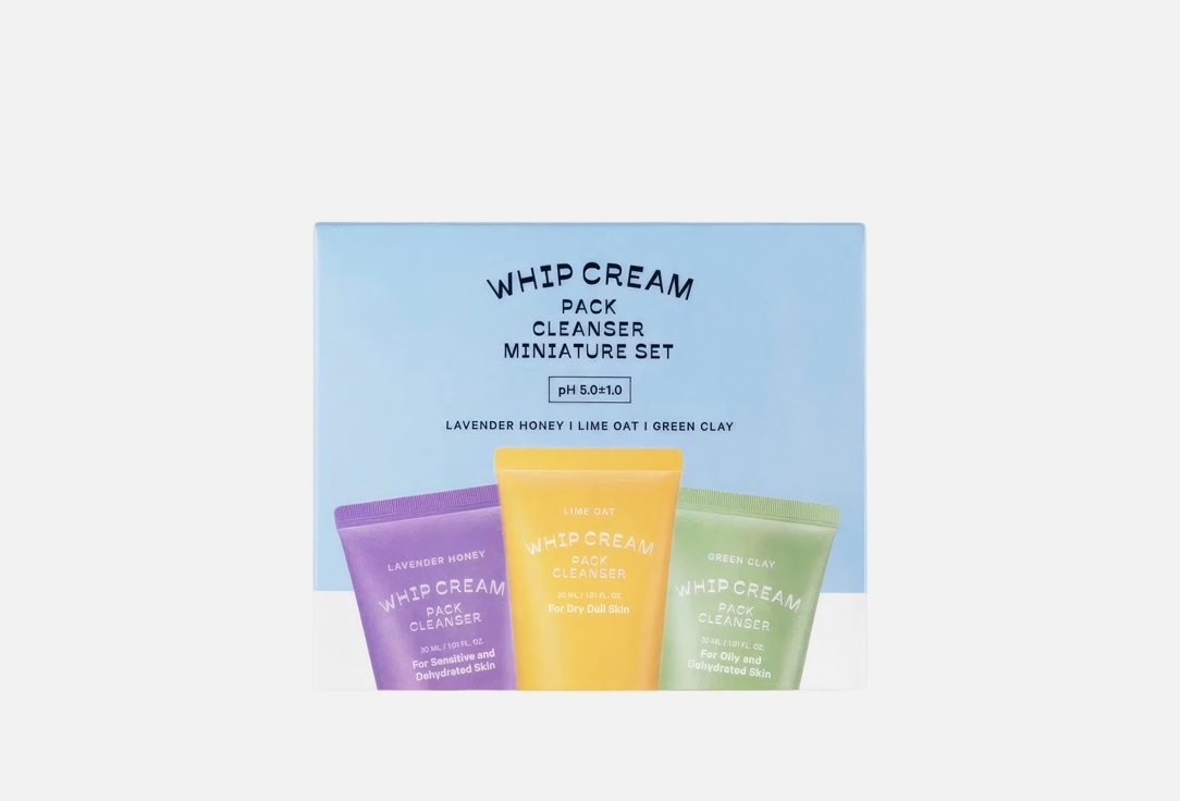 

Набор пенок для лица DR.F5, Whip Cream 3 шт