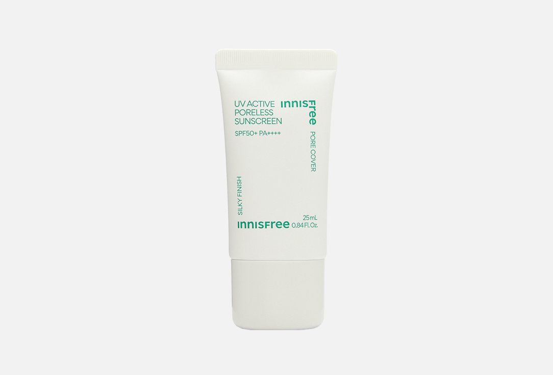 Солнцезащитный крем для лица SPF 50+ INNISFREE Active Poreless 25 мл