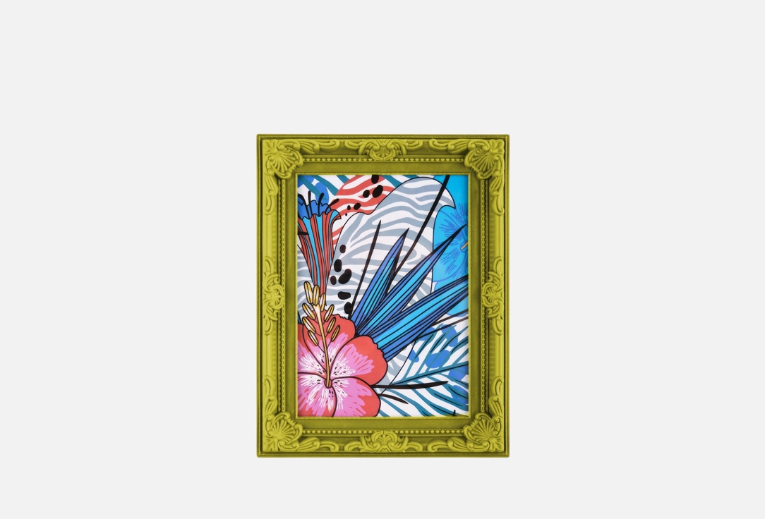 Изображение товара Фоторамка Moroshka Iris, зеленый, 18x23х2см