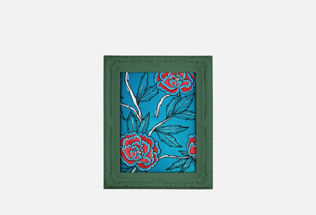 

Фоторамка MOROSHKA, Iris, зеленый, 23x28х2см 1 шт