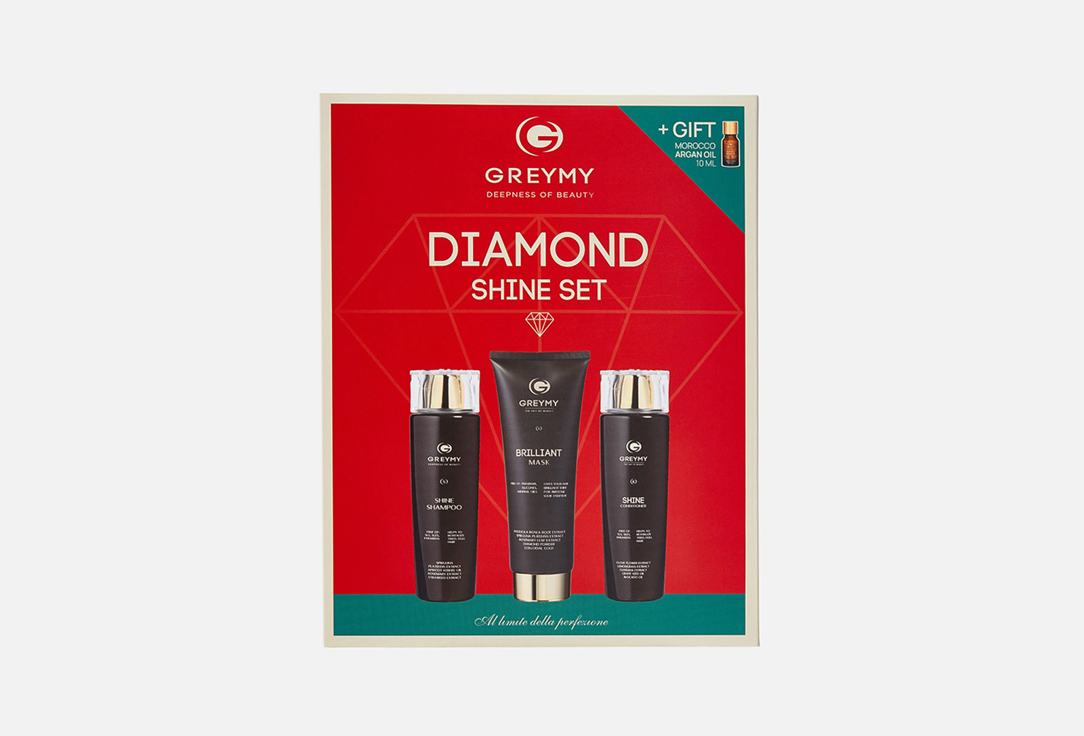 

Подарочный набор для волос GREYMY, Diamond Shine 4 шт