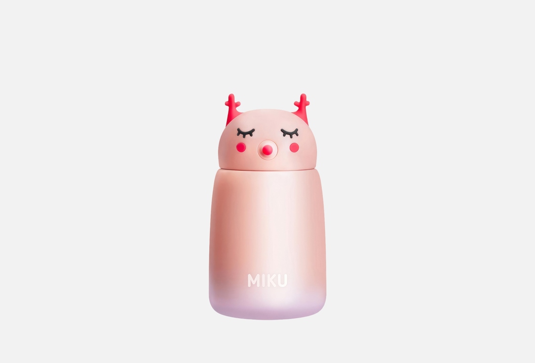 Изображение товара Термос для детей Miku Сова 320 мл с милым дизайном и вакуумной изоляцией