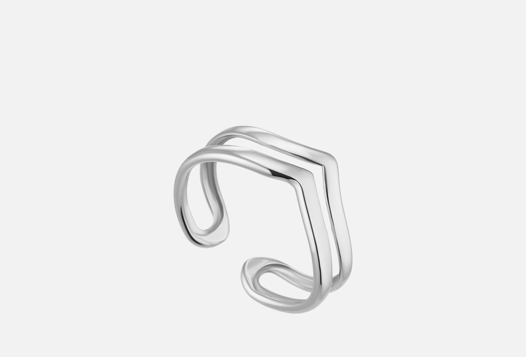 Изображение товара Серебряное кольцо на фалангу Русские 925 родирование стильное украшение для женщин