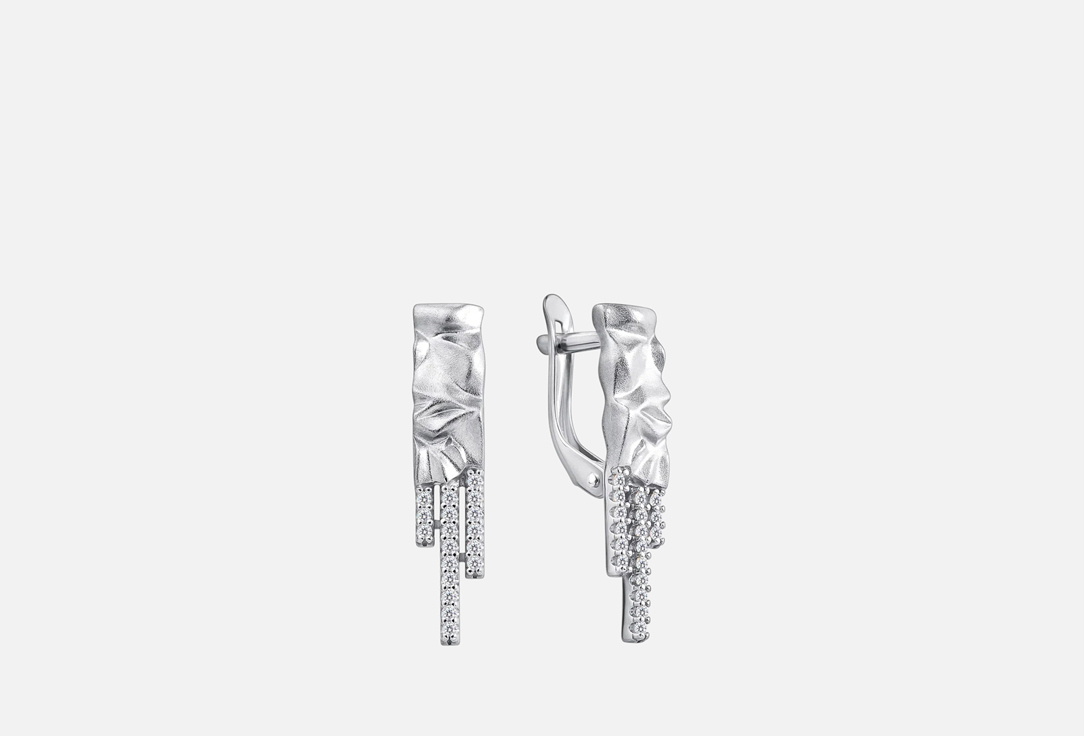 Изображение товара Серьги серебряные Золото Русских с английским замком