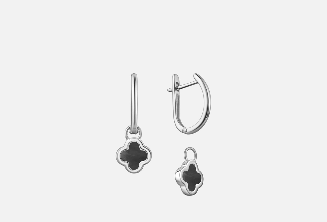 Изображение товара Серьги серебряные Золото Русских Onyx cleef