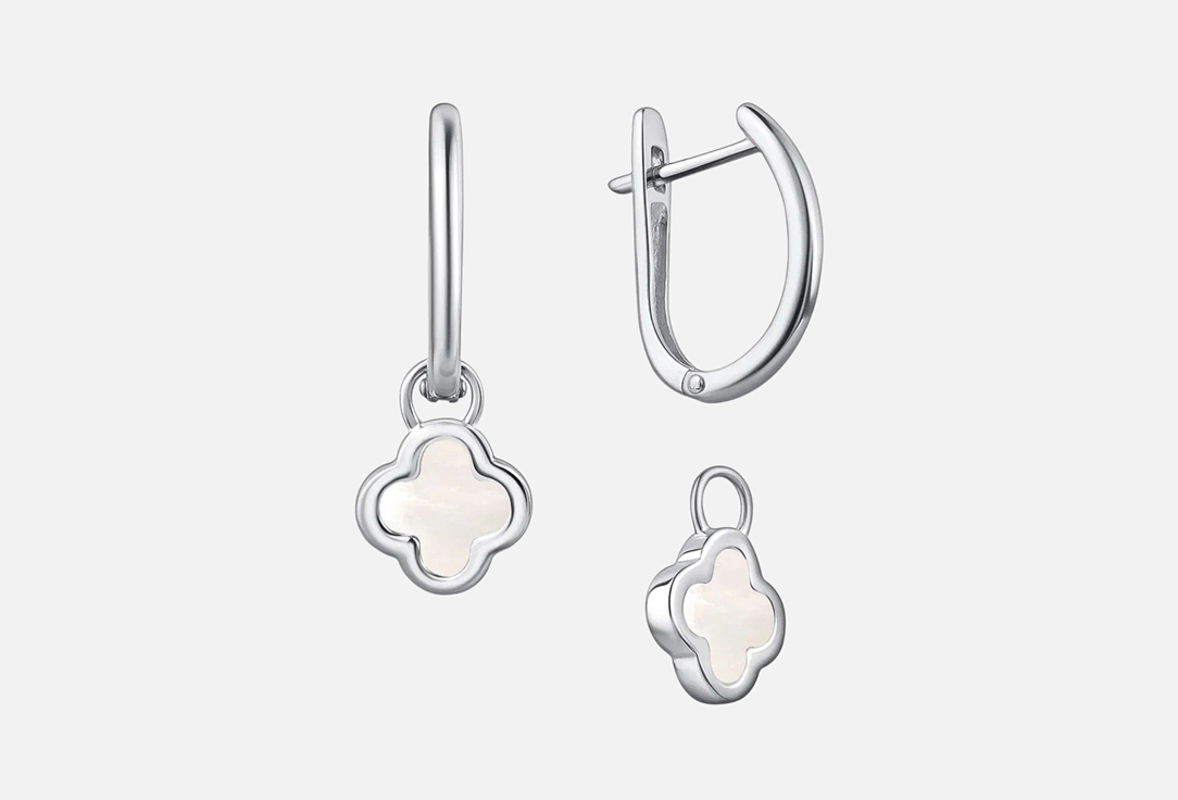 Изображение товара Серьги серебряные Золото Русских Perla cleef