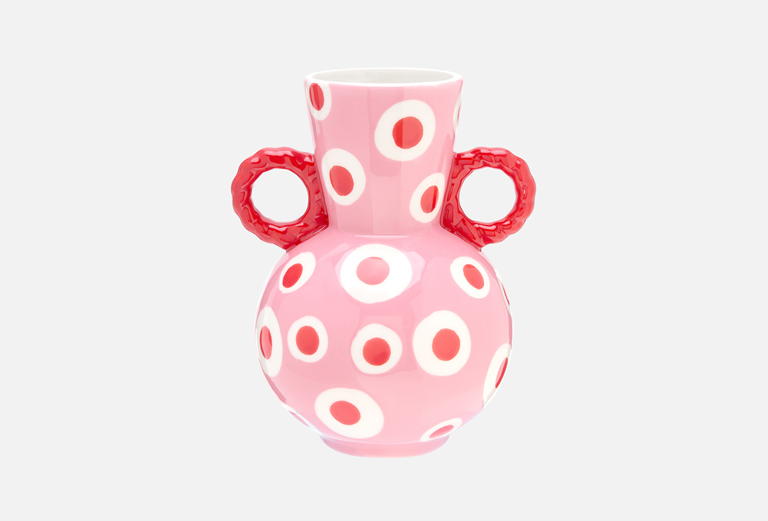 

Ваза QUE RICO, Розалия, Танцующие точки, 16x15x19,5 см 1 шт