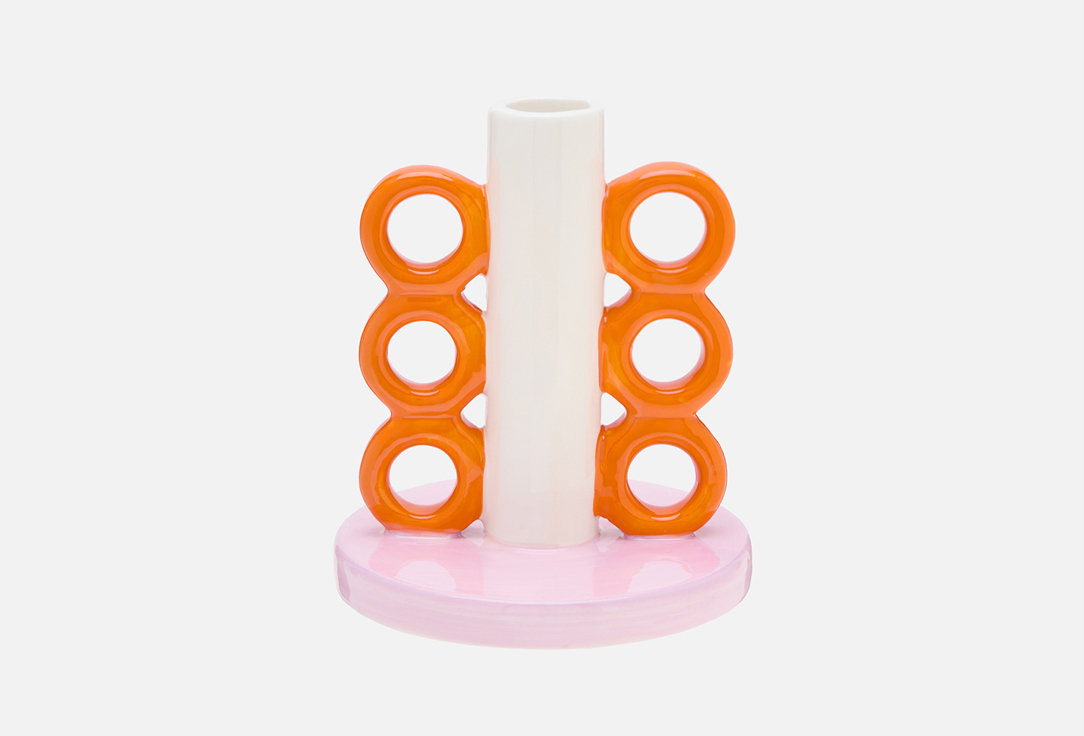 

Подсвечник QUE RICO, Адриана, Любовь к цвету, 11,5x11,5x14 см 1 шт