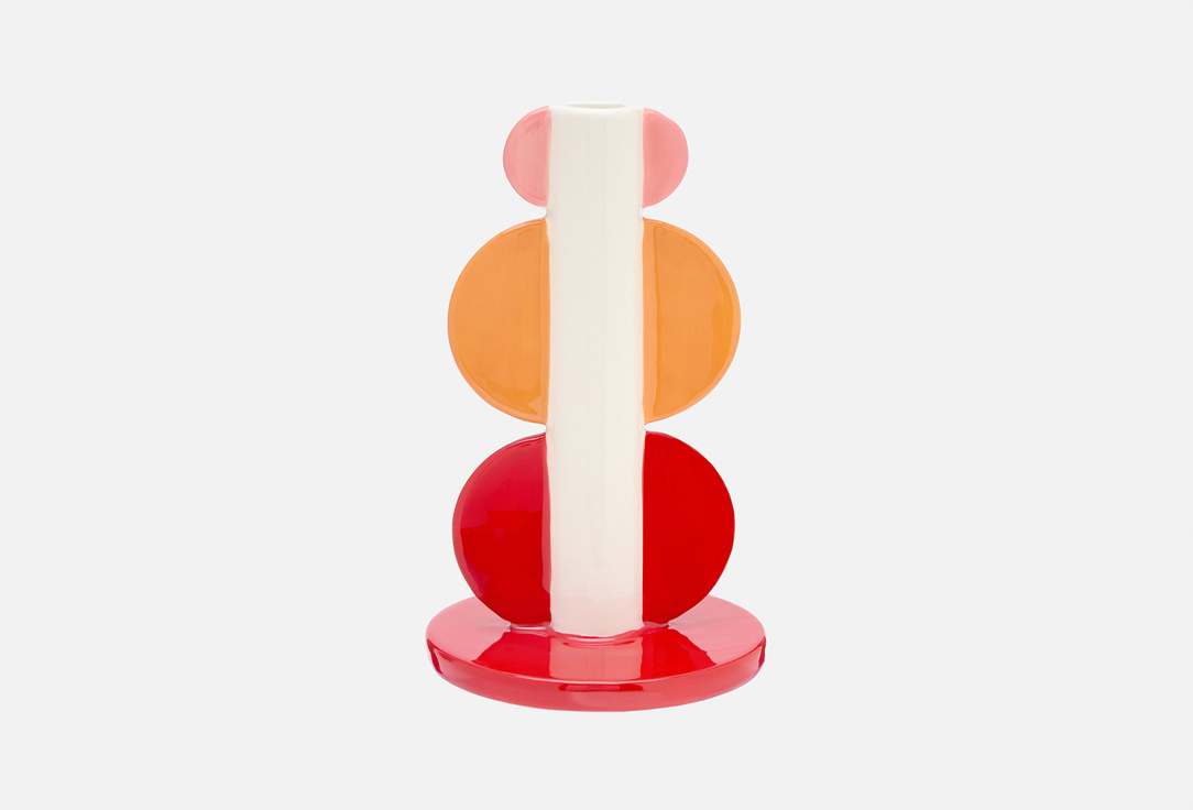 Изображение товара Подсвечник Que Rico Лоренцо, Любовь к цвету, 13,5x13,5x20,5 см