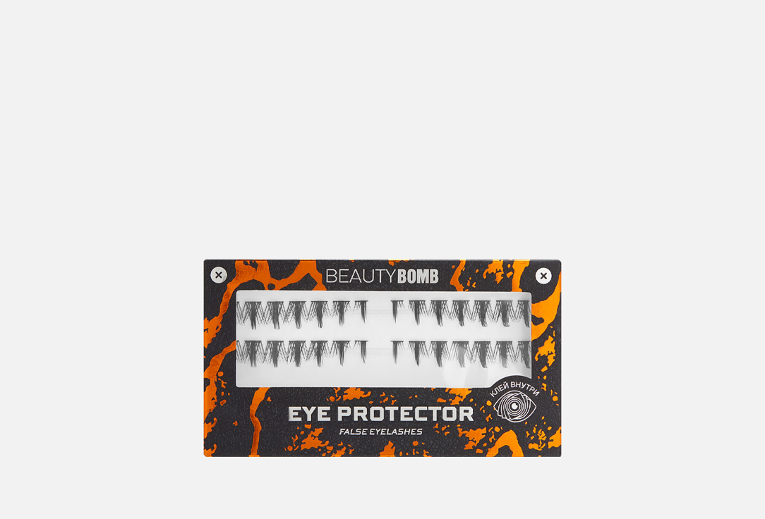 

Накладные ресницы BEAUTY BOMB, Черный, Eye protector 1 шт